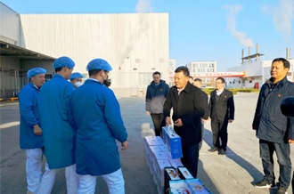 春節(jié)送溫暖，慰問暖人心丨集團黨委書記、董事長慰問春節(jié)期間堅守崗位的一線職工